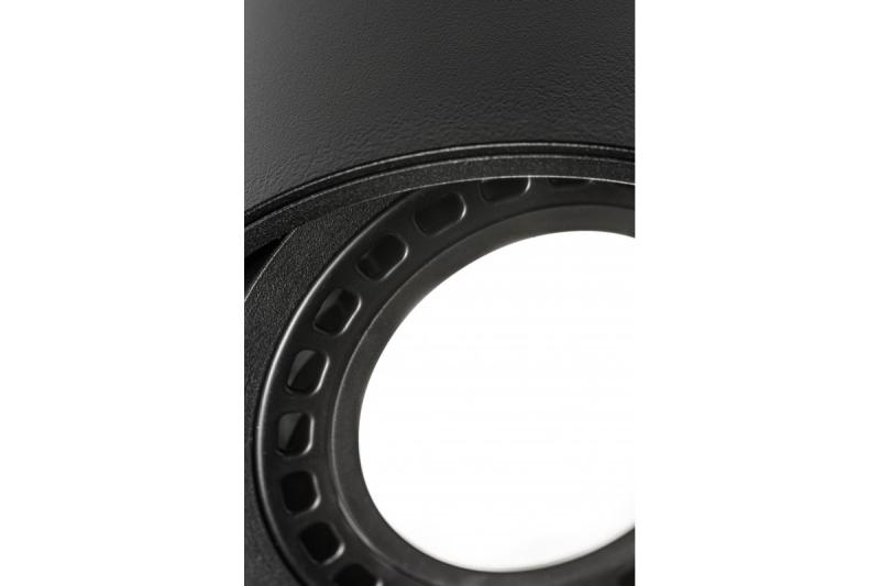 Decor ISUMI kattovalaisin säädettävällä kulmalla, alumiini 130x100 IP20 ES111 GU10, pyöreä, musta. 1208963894