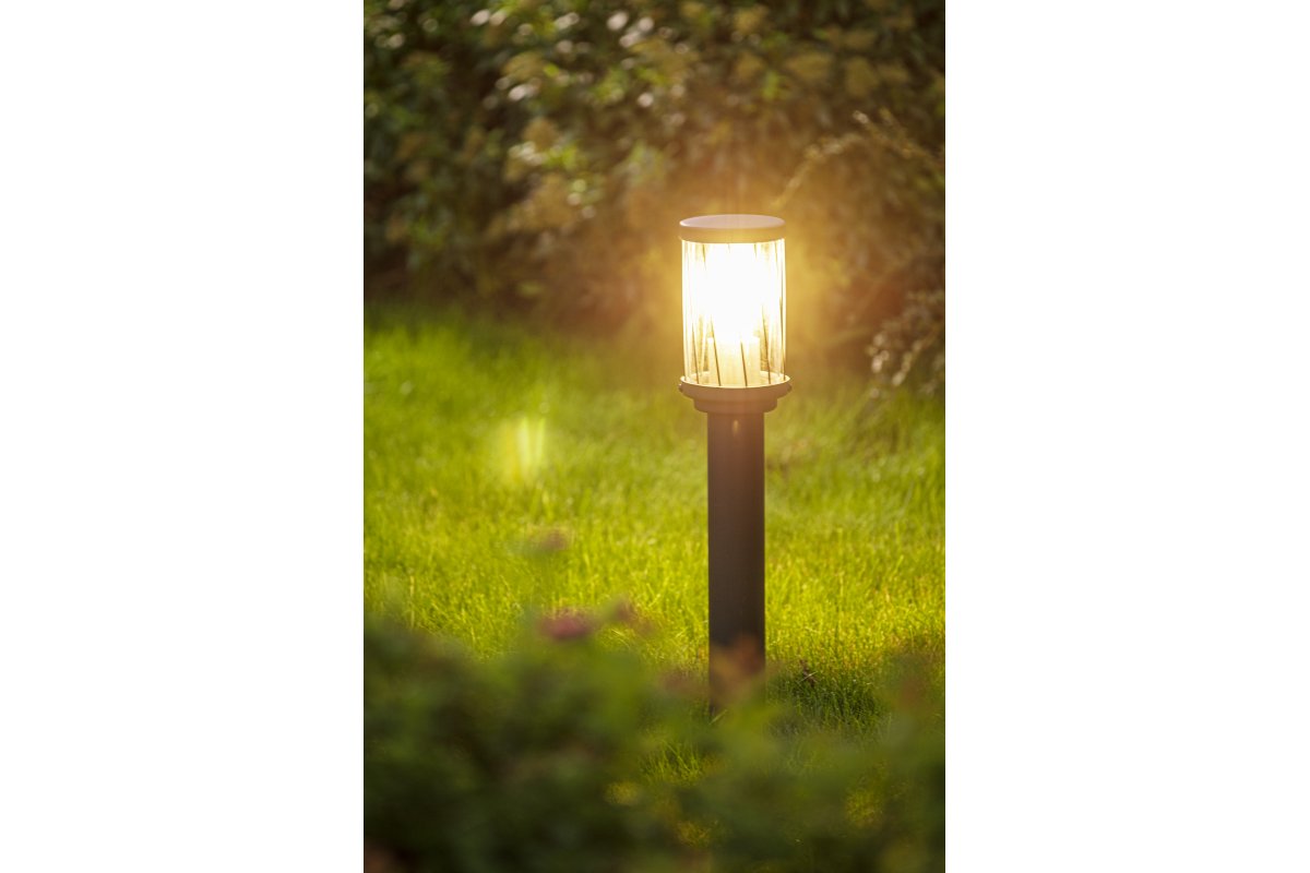 Decor KERTA-P 50 garden light E27 MAX.12W IP44 AC220-240V 50-60Hz bollard  graphite 1208963907 - Productafbeelding 6