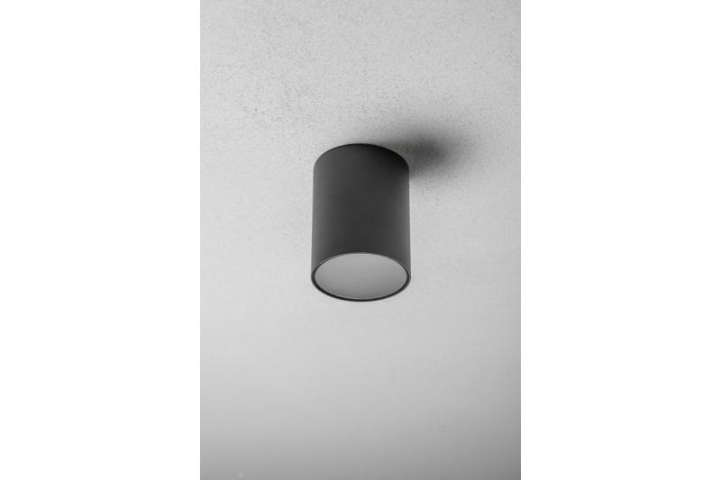 Decor Ceiling luminaire LENTO alum 100x130 IP54 MAX.35W round graphite 1208963924