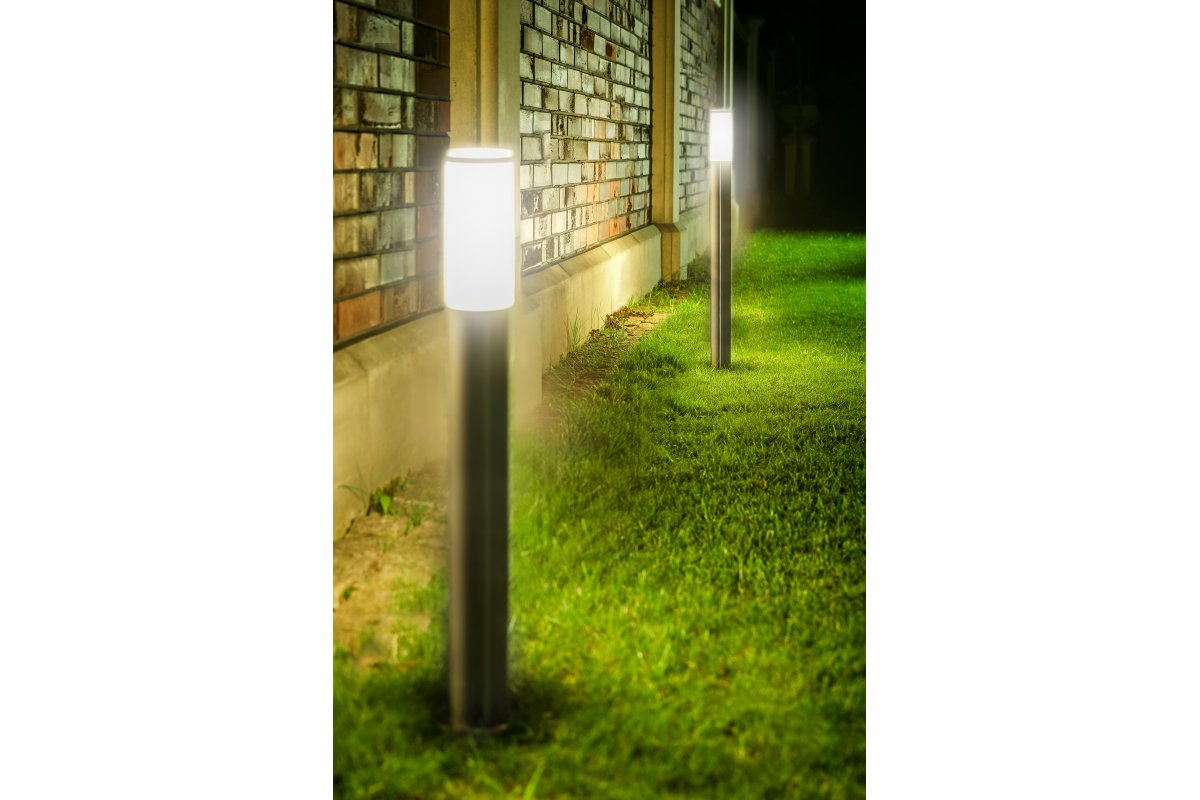 Decor Garden luminaire MILAN-P 100 E27 MAX.40W IP54 AC220-240V 50-60Hz pole inox 1208963943 - Productafbeelding 3