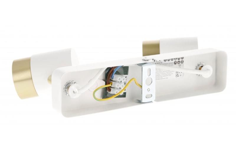 Decor Kattovalaisin ORIO alumiini 24.0x5.5x14.0 IP20 2*GU10 max. 50W pyöreä valkoinen. 1208963964