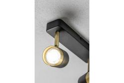 Deco Plafondivalaisin ORIO alumiini 24,0x5,5x14,0 IP20 2*GU10 max. 50W pyöreä musta. 1208963965