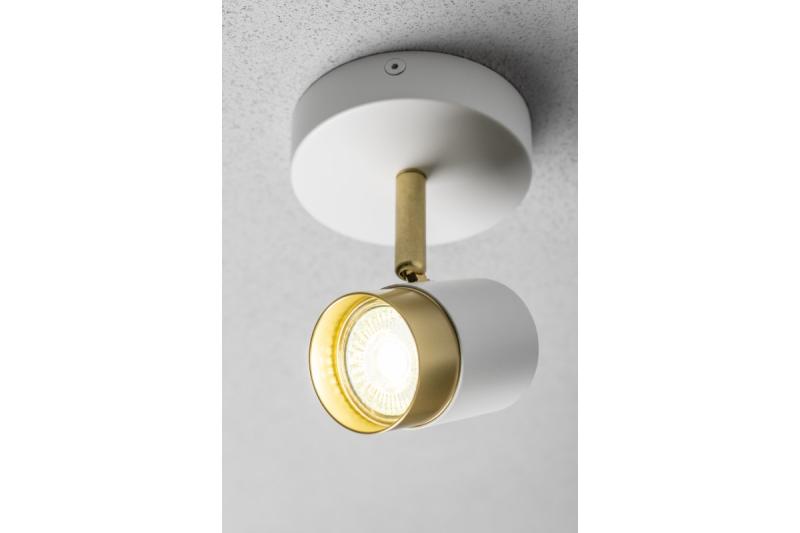 Decor Ceiling luminaire ORIO aluminum 11.6x5.6x11.5 IP20 1*Gu10 max. 50W round white 1208963968