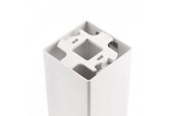 Decoreer Plafondlamp armatuur RESTO PC 80x80x125mm IP20 max 20W neliskulmainen valkoinen. 1208963988