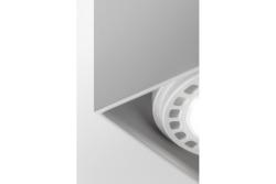 Deco Plafondivalaisin SAKURA alum. 120x120x85 IP20 ES111 GU10 neliö valkoinen 1208963992