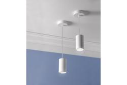Decorlamp opbouwmontage SENSA MINI aluminium 64X115 IP20 max 50W ronde witte behuizing. 1208964012