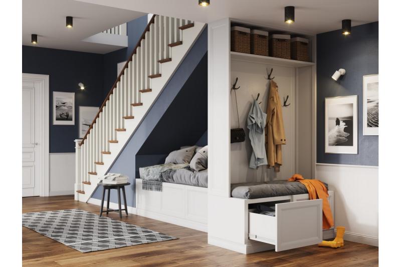 Decor Plafondarmatuur TENSA alum. 96x140 IP20 GU10 pyöreä musta. 1208964018