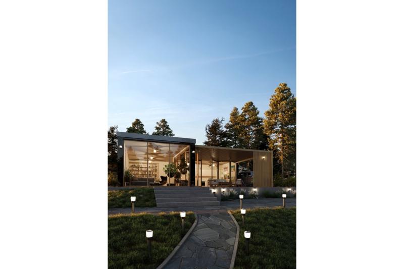 Sierverlichting voor de tuin TORO-P 50 E27 MAX.15W IP54 AC220-240V 50-60Hz paal zwart. 1208964024