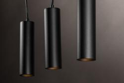 Deco Roikkuva valaisin TRESOS II 3xGU10 alumiini IP20 max. 3x20W musta. 1208964030