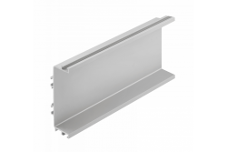Aluminum profile, handleless system VELLO with LED function, C, silver, length 4.10 m 1208964212