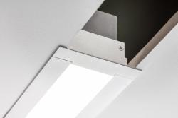 Sierelement Kader voor inbouwmontage van LUNA armatuur 120 cm wit. 1208965298