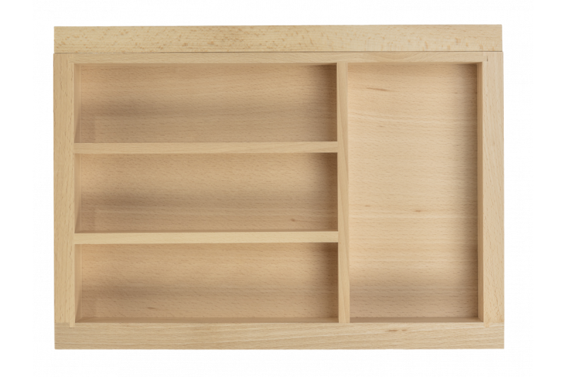 Decor Cutle Aterinlaatikko Säädettävä Sisäosa 400-600mm Kaappeihin Väri Pyökki 1208966289