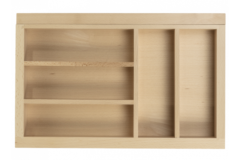 Deco Cutle Aterimien Jakaja Säädettävä aterinteline Väri Pyökki 1208966290