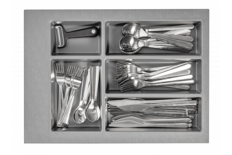 Decor Cutle Aterinlaatikko Sisäosa Keittiölaatikkoon 400 Antrasiitti 1208966374