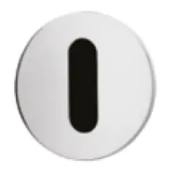 Waterevolution Flow inbouw wastafel met infraroodsensor op netstroom PVD licht goud T118EEWGE