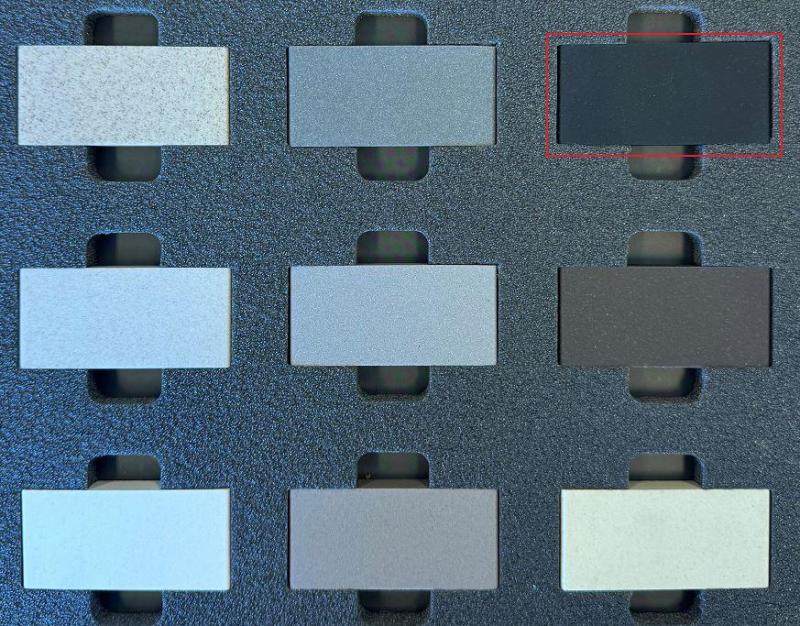 GraniteMy Universal sinks Quartz Granite color Sample BLACK 1208967244