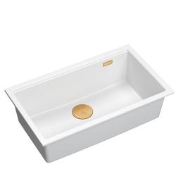 Quadri Newport II grote en diepe spoelbak graniet opbouw en onderbouw wit spoelbak 76x45cm met koperen plug 1208967304

Quadri Newport II suuri ja syvä allas graniittia pinta-asennus ja alapu