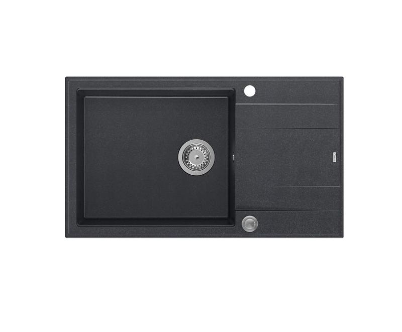 Quadri Luton antraciet granieten grote opbouw spoelbak met afdruipvlak omkeerbaar 86x50cm met rvs plug 1208967333

Quadri Luton antrasiitti graniitti suuri päälle asennettava pesuallas valutu