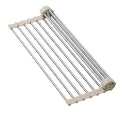 Quadri Rolmat 38x25cm ruostumattomasta teräksestä beige viimeistelyllä tiskialtaaseen 1208967515