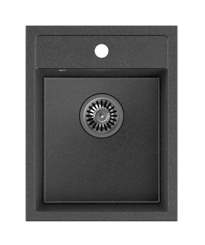 Quadri Londen graniitti antrasiitti pesuallas 39x50cm hanareiällä päälleasennettava 1208967584