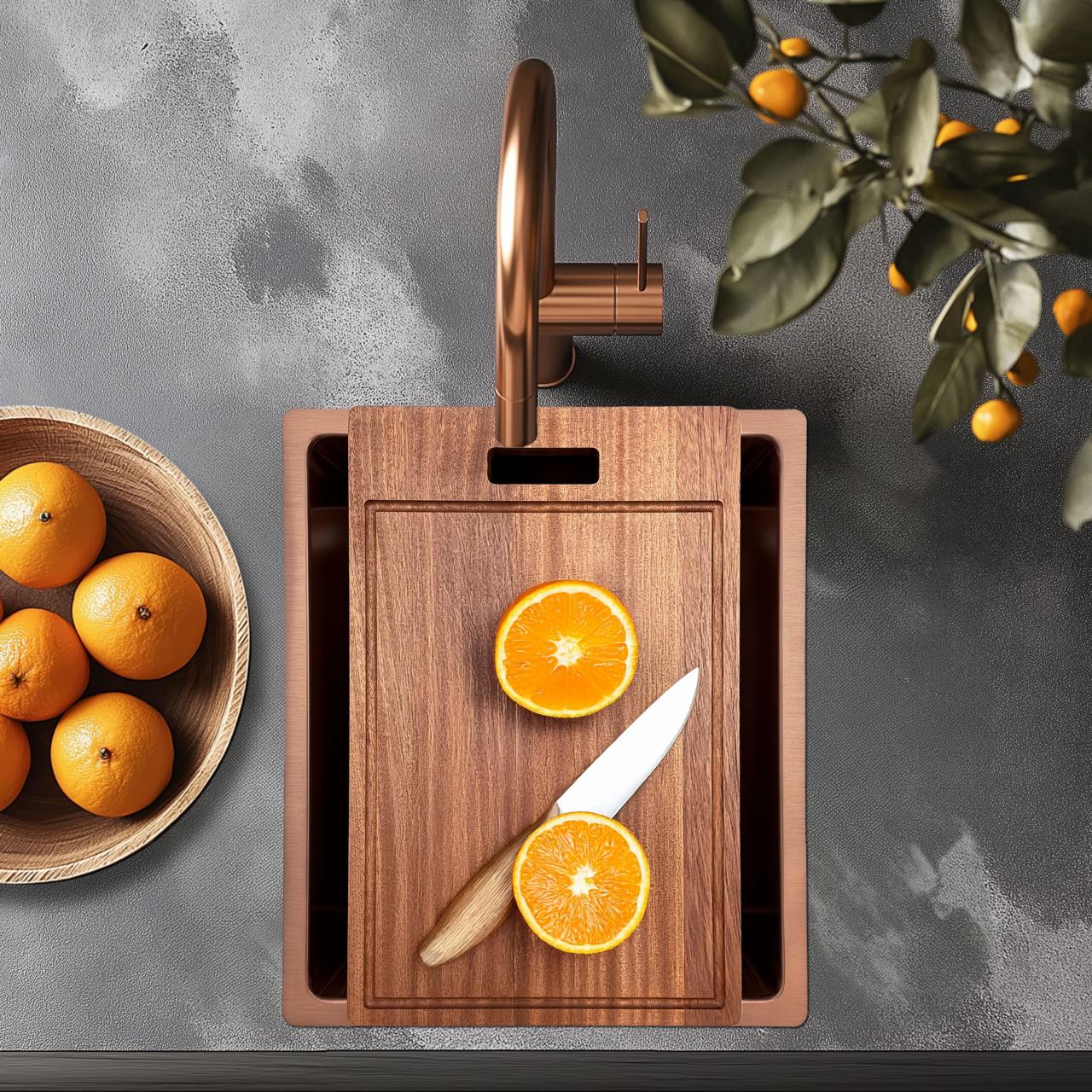 Pure.Sink Prestige cutting board wood PPGCB40-23 - Productafbeelding 2