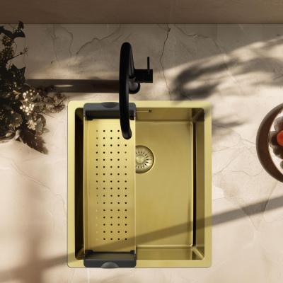 Pure.Sink Prestige lisäkulho altaalle Kulta PPGCL40-60