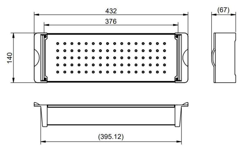 Pure.Sink Prestige insert bowl for sink Gold PPGCL40-60