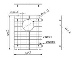 Pure.Sink Prestige pohjamatto 34 Kupari PPGGD34-62