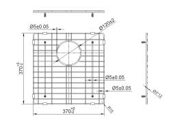 Pure.Sink Prestige pohjamatto 40 Kupari PPGGD40-62