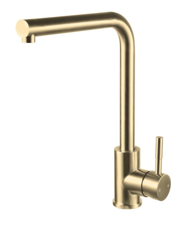 Pure.Sink Elite Steel Spark kitchen faucet PVD brushed gold PS8040-60