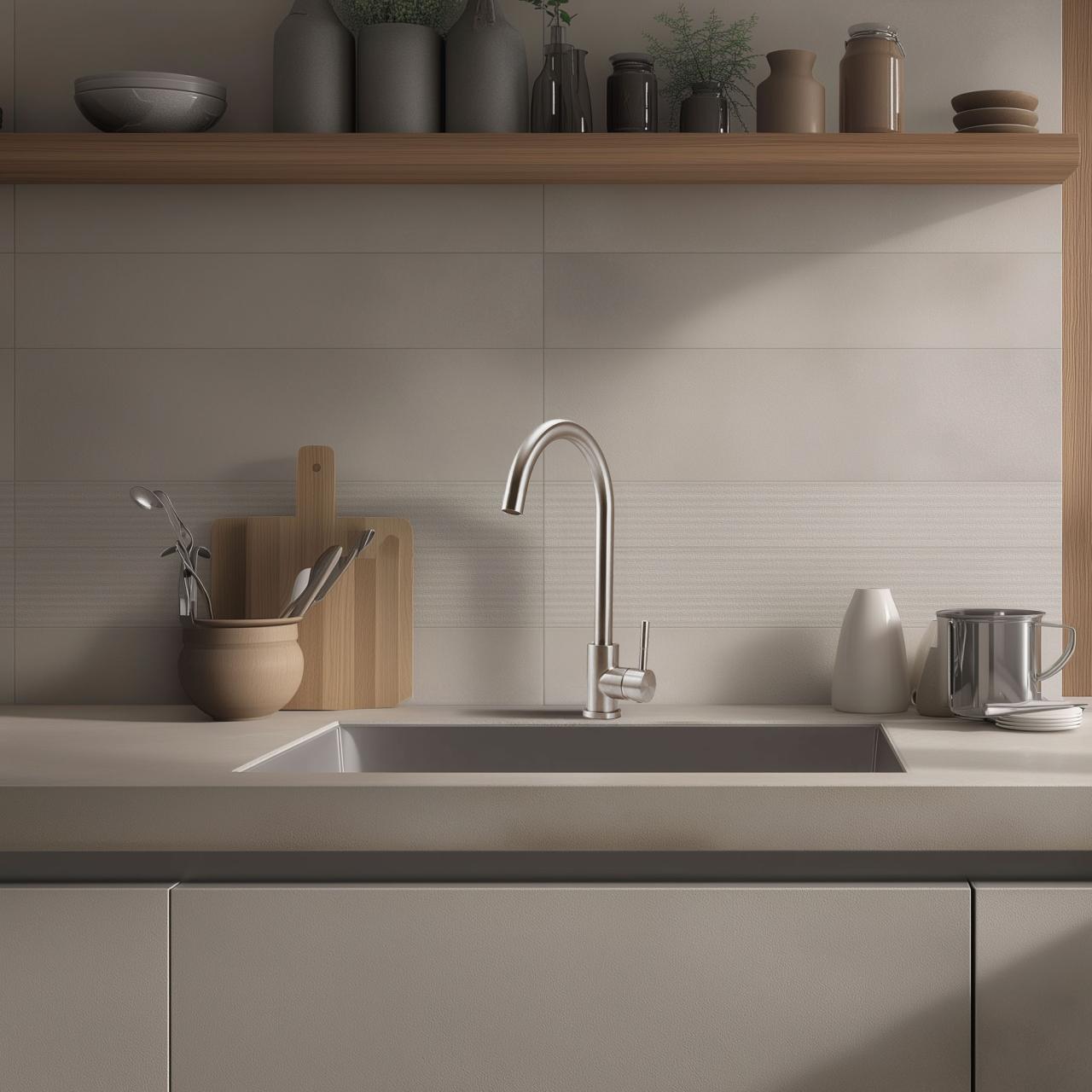 Pure.Sink Elite Steel Stream kitchen faucet stainless steel PS8044-02 - Productafbeelding 2