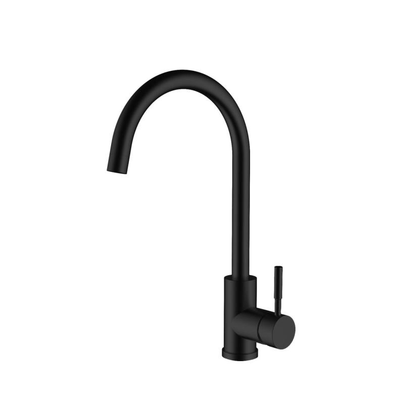 Pure.Sink Elite Steel Stream kitchen faucet Matte Black PS8044-10