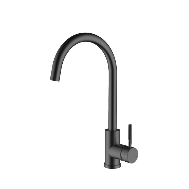 Pure.Sink Elite Steel Stream kitchen faucet PVD Gun metal PS8044-61