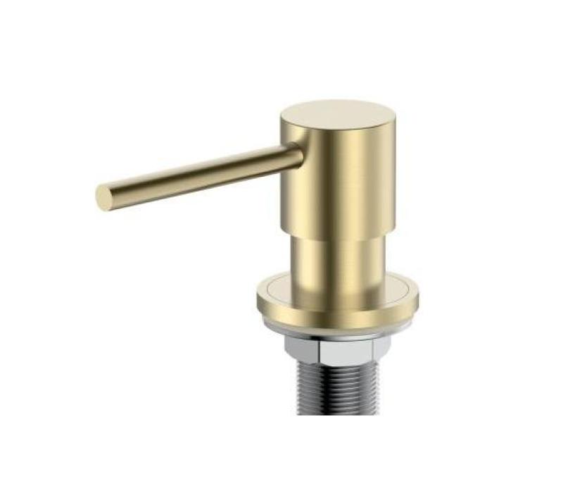 Pure.Sink Elite Steel Shine built-in soap dispenser PVD brushed gold top-fill PS9010-60