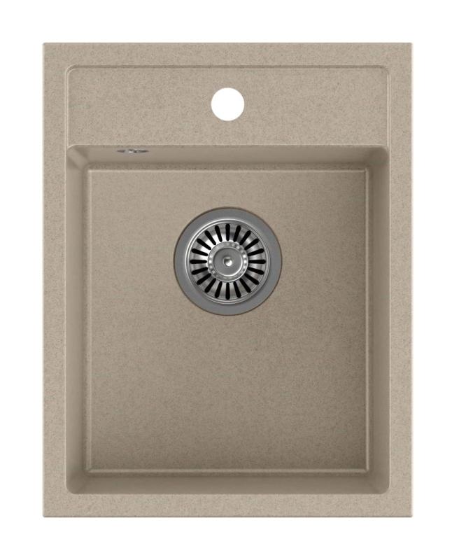 Quadri Lontoo Graniitti Beige Hiekkapesuallas 39x50 cm Hanareiällä Pöytätasolle - 1208967845