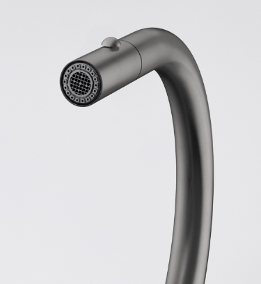 Franke Mythos Masterpiece Kitchen Faucet Anthracite with J-Spout and Pull-Out Spray Head - 115.0711.555 - Productafbeelding 3