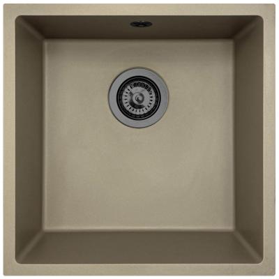 GraniteMy Universal Taupe Graniittiallas 40x40 cm pinta-, alta- ja huullosasennus gun metal -tulpalla - 1208967913