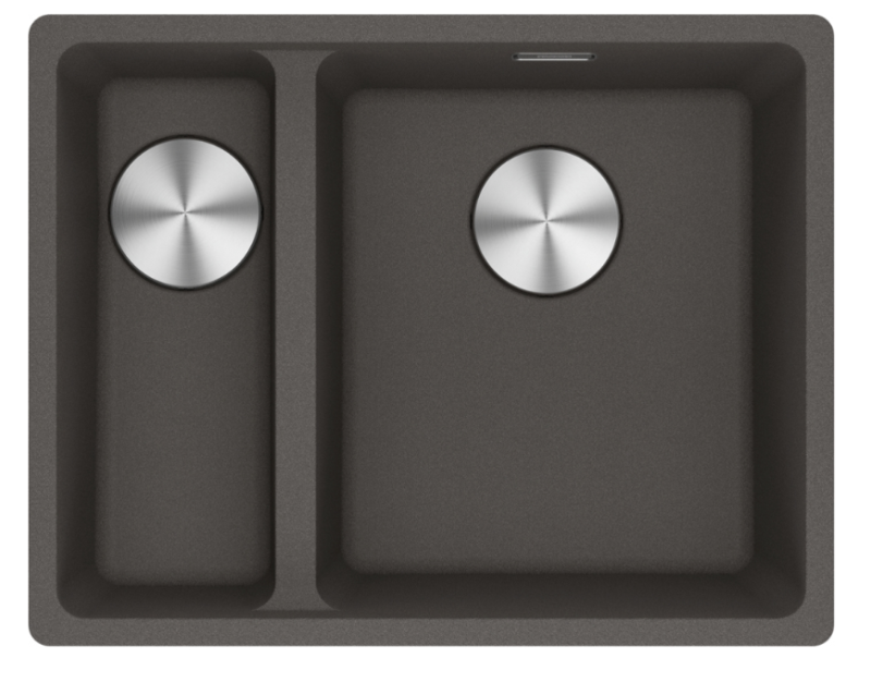 Franke Maris MRG 160-34-15 Fragranite Slate Grey Sink grey dark Right Bowl Undermount 125.0714.607