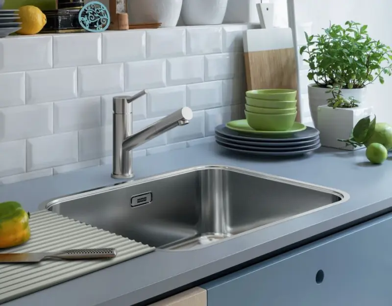 Franke Smart SRX 210.40 Stainless Steel Sink 40x40 Flush Mount - 127.0688.727