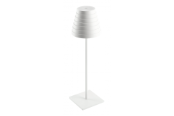 'FIZZI Led-pöytävalaisin, 2,5W, 200lm, DC 5V, 1A, 4000 K, akku 4000 mAh, valkoinen
