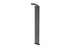 Puutarhavalaisin LONDON LED, 10W, 720lm, IP54, AC220-240V, 50/60Hz, 4000K, suora pylväs, 78 cm, musta