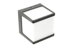 NARIN LED-valaisin 10W, 1000lm, IP54, AC220-240V, 50/60Hz, 4000K, musta