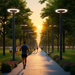 ORLANDO-katu- ja puistovalaisin, LED, 100W, 10000lm, 4000K, AC180-250V, IP65, 5y