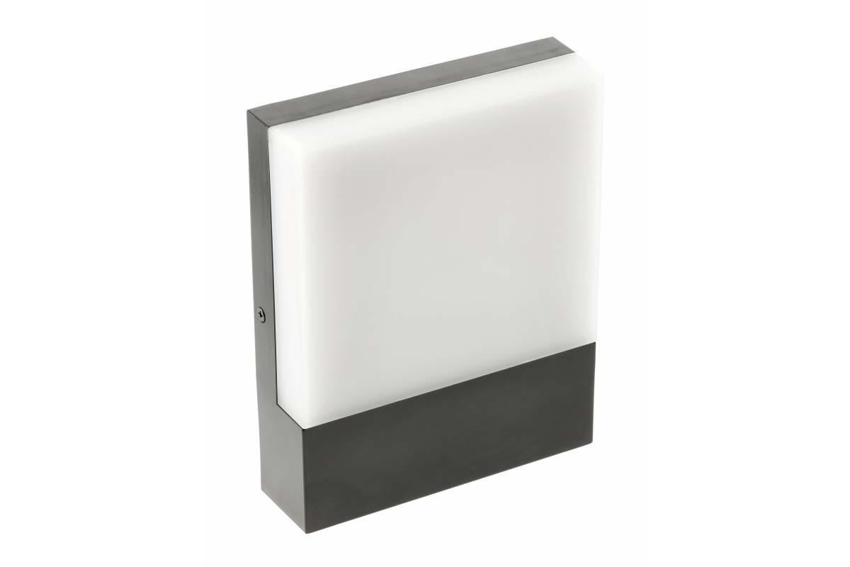 SARO LED luminaire 9W, 900lm, IP54, AC220-240V, 50/60Hz,4000K, black - Productafbeelding