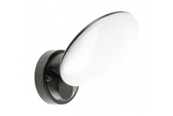 'TERRO LED-valaisin liiketunnistimella, 10W, 1200lm, IP54, AC220-240V, 50/60Hz, 4000K, musta