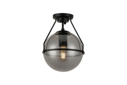 Kattokruunu DROP, 7165, AC220-240V, 50/60Hz, 1*E27, max.25W, halk.21 cm, musta