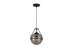 Kattokruunu DROP 2, 6984, AC220-240V, 50/60Hz, 1*E27, max.25W, halk.21 cm, musta