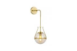 Seinävalaisin DROP 4, 7110, AC220-240V, 50/60Hz, 1*E27, max.40W, kulta