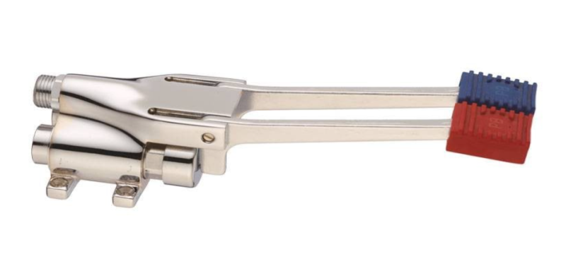 PB Pedal Line Kaksinkertainen Jalkapoljinhanamixeri kromi Lattia-asennukseen 1208969756