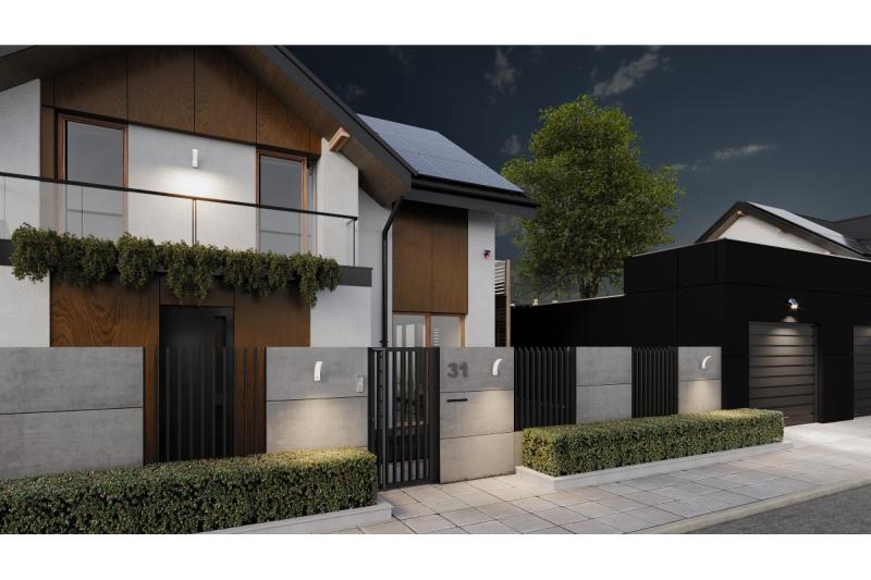 Aurinko-valaisin liikkeen- ja hämärätunnistimella DAVOS, LED, 1000lm, 4000K, 2000mAh, IP54, valkoinen